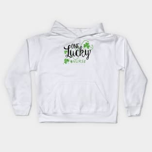 Nurse One Lucky Kids Hoodie